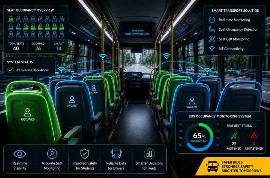 bus seat occupancy system