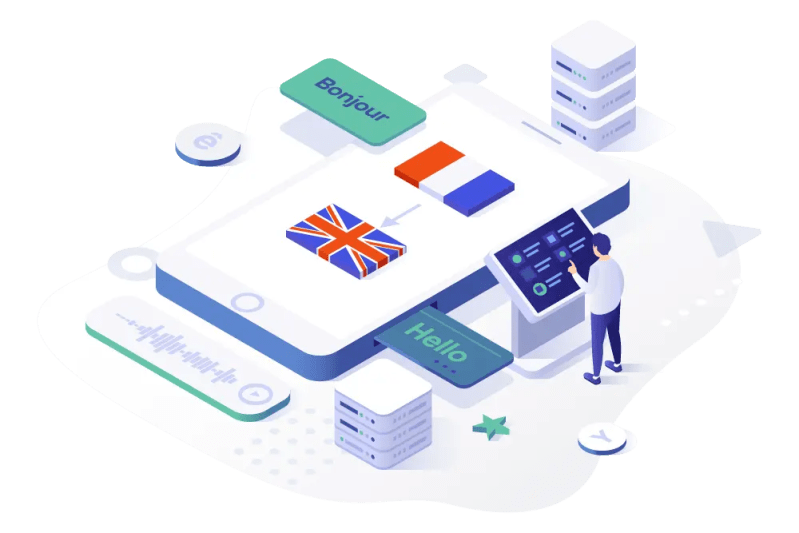 New Plugin Bubble Language Translator The Only Translation Plugin - Elegant City Illustration - 8K