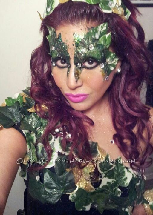 halloween, costumes, homemade, DIY, poison ivy