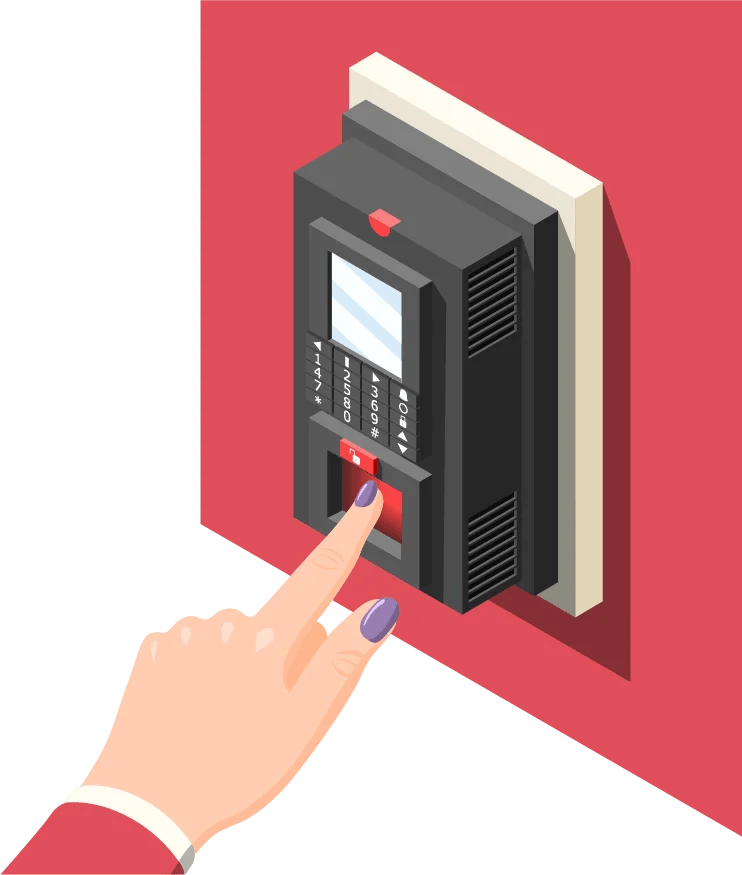 Smart Locker System Linkitsoft Custom Software Development Services - Best Minimal Illustrations in Desktop