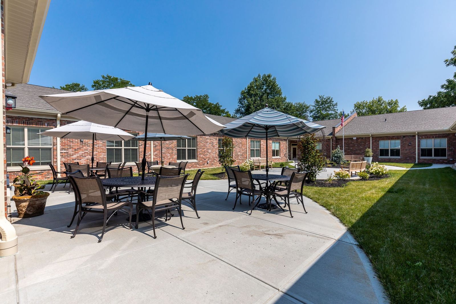 Enclosed Courtyard