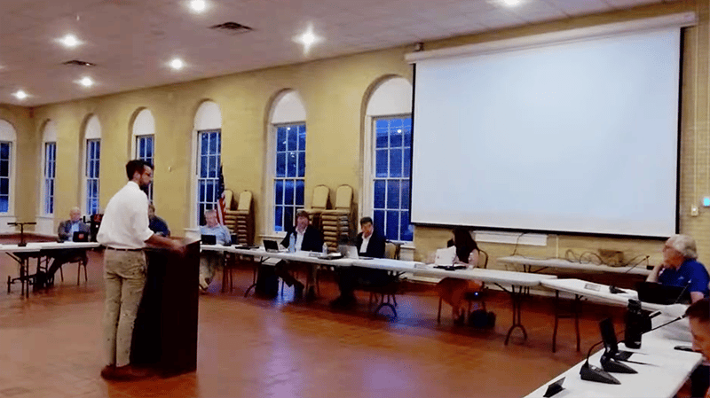 Fort Thomas city council meeting in Mess Hall