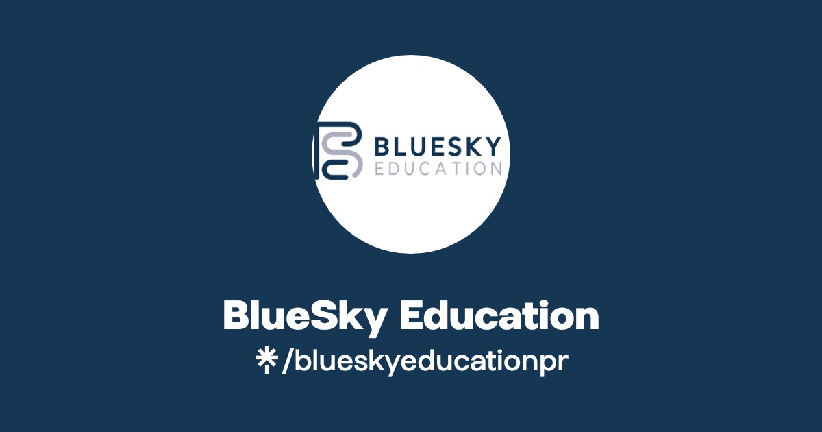 BlueSky Education Instagram Facebook Linktree 