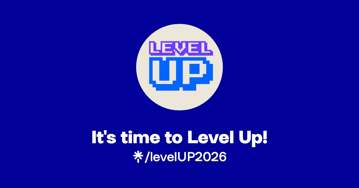 LEVELUP2026 Linktree LEVELUP2026.