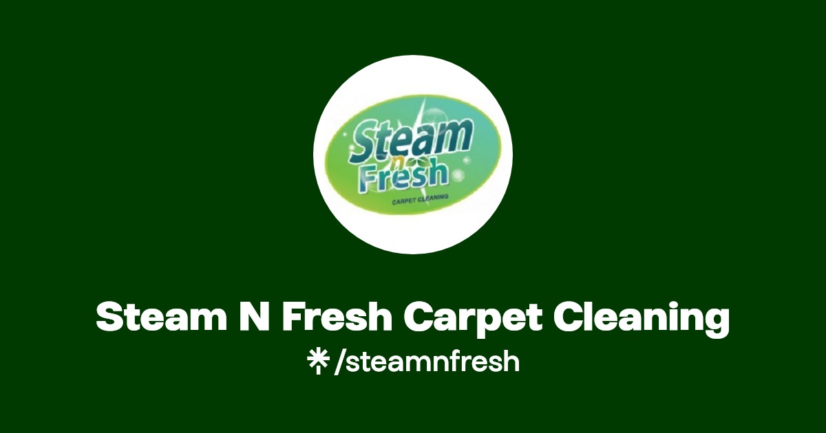 Steam n fresh carpet cleaning