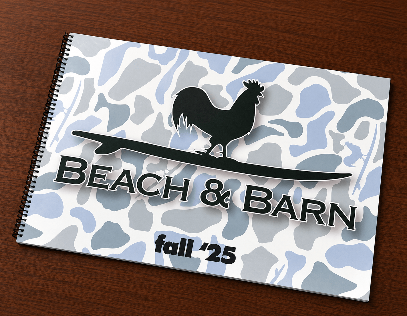 Custom branded graphics produced for Beach Barn