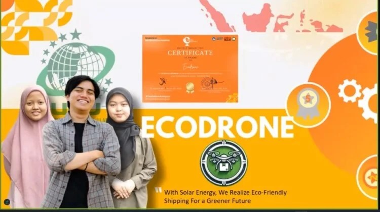 prestasi mahasiswa unusida dalam bidang ecodrone
