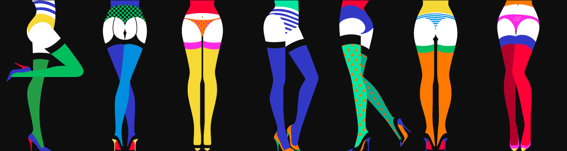 Sous les Jupes des Filles – An exquisitely sexy series by Malika Favre