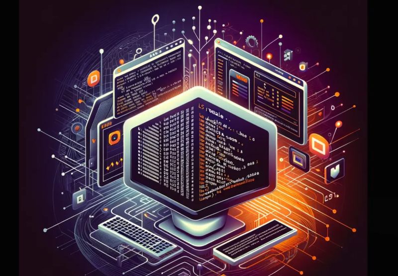 Command Line Ubuntu Minecraft Server Terminal Displaying Odd - Perfect Colorful Pattern - 8K