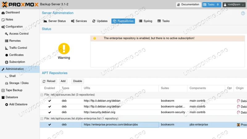 Proxmox Backup Server Navigate Web Interface - Download Modern Gradient Art | Mobile