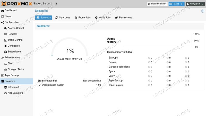 Proxmox Backup Server Navigate Web Interface - Download Premium City Design | 8K