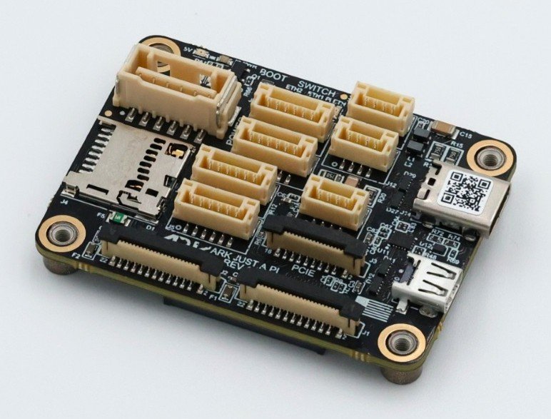 ARK Just A Pi carrier board links Raspberry Pi CM5 to autopilot