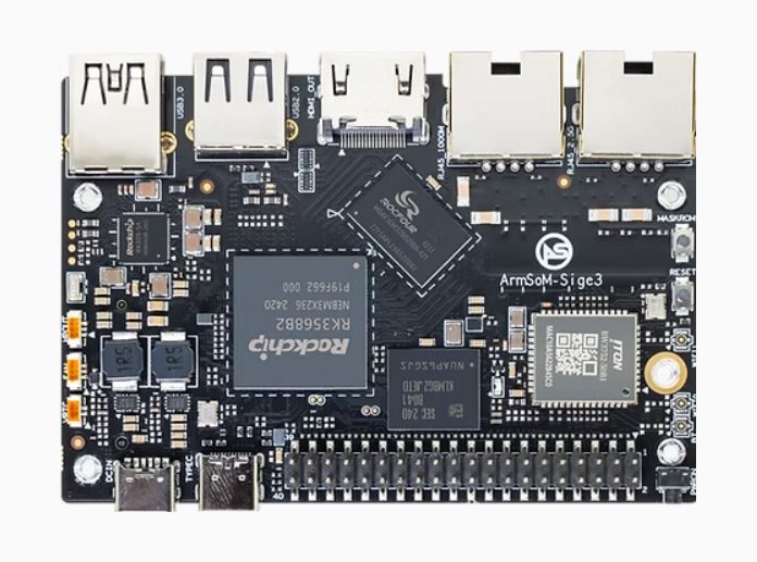 ロッカビート Rockchip RK3568 Single-board Computer-SBC3568