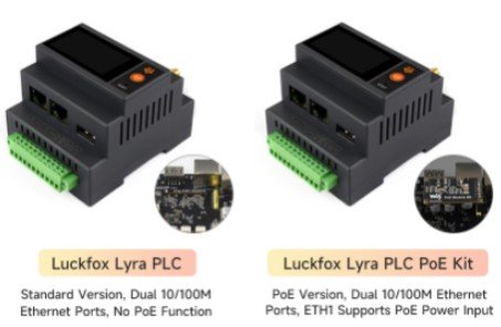 Luckfox Lyra PLC Runs Linux on RK3506B with Dual 100Mbps Ethernet