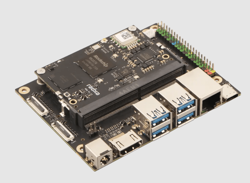 Radxa NX4 system-on-module runs RK3576 with LPDDR5 and 6 TOPS AI