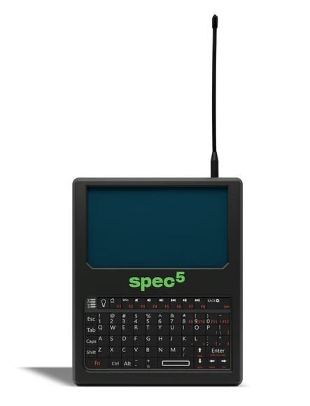 SpecFive Strike Handheld Linux Workstation with LoRa Mesh