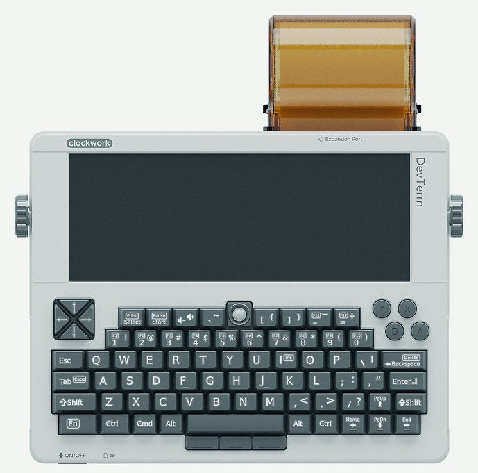 Devterm Kit R 01 Clockworkpi - Geometric Pattern Collection - Mobile Quality