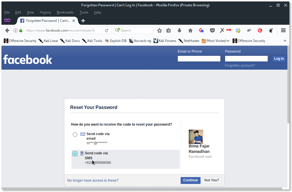 In fact, if we use a smartphone, social media, other mobile apps. Hack Facebook Using Social Engineering