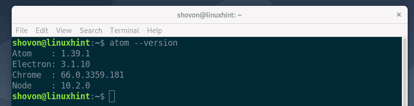 Installing Atom Text Editor On Debian 10