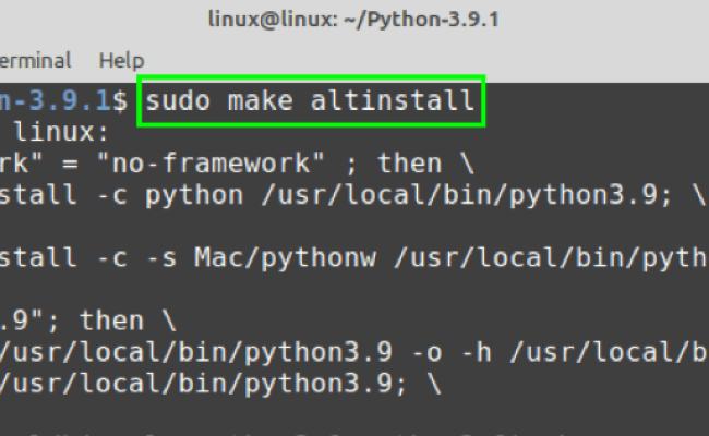 Lib python 3.9. Установка python 3.9.