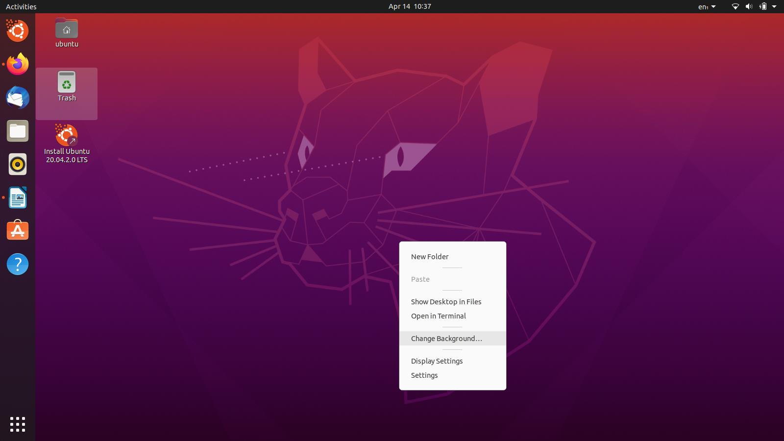 Desktop wallpapers explore and download for free tons of high quality desktop wallpapers and backgrounds! How Do I Change My Desktop Background In Ubuntu