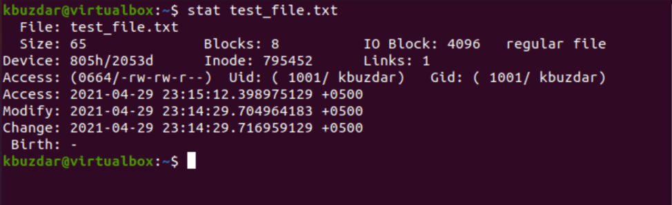  Linux で stat コマンドを使用する方法