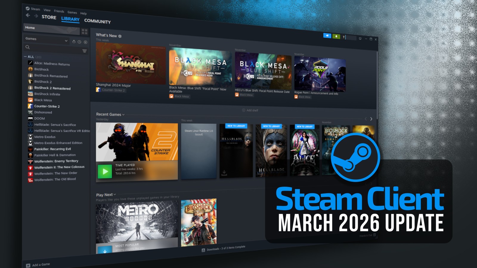 Steam March 2026 Client Update Adds Hardware Specs To User Reviews Steam Client Mar 2026 
