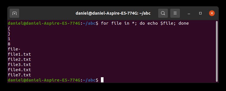 Bash Loop tra file in una directory 5 bash scorrere tra file in una directory 5