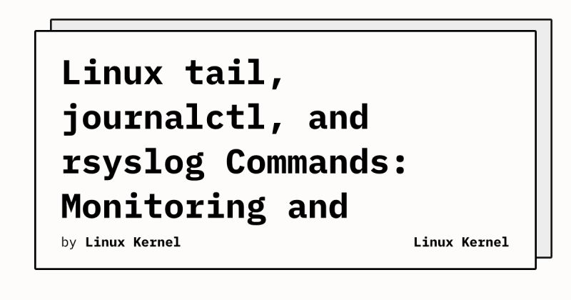 A Complete Guide To Using Journalctl For System Logging In Linux - Creative Abstract Photo - 8K