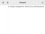 Notepad A Simple Notepad Linuxmaster Club