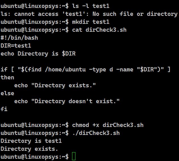 Bash Scripting: How to Check if Directory Exists