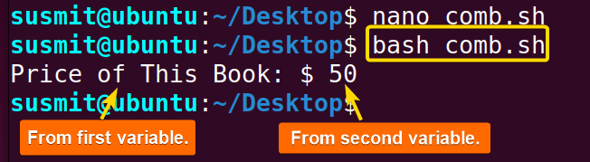 How to echo variables in bash script? [4 practical examples]