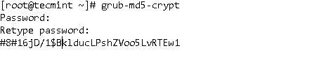 secure grub