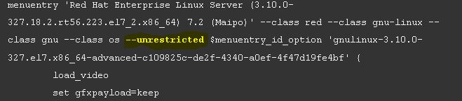 secure grub