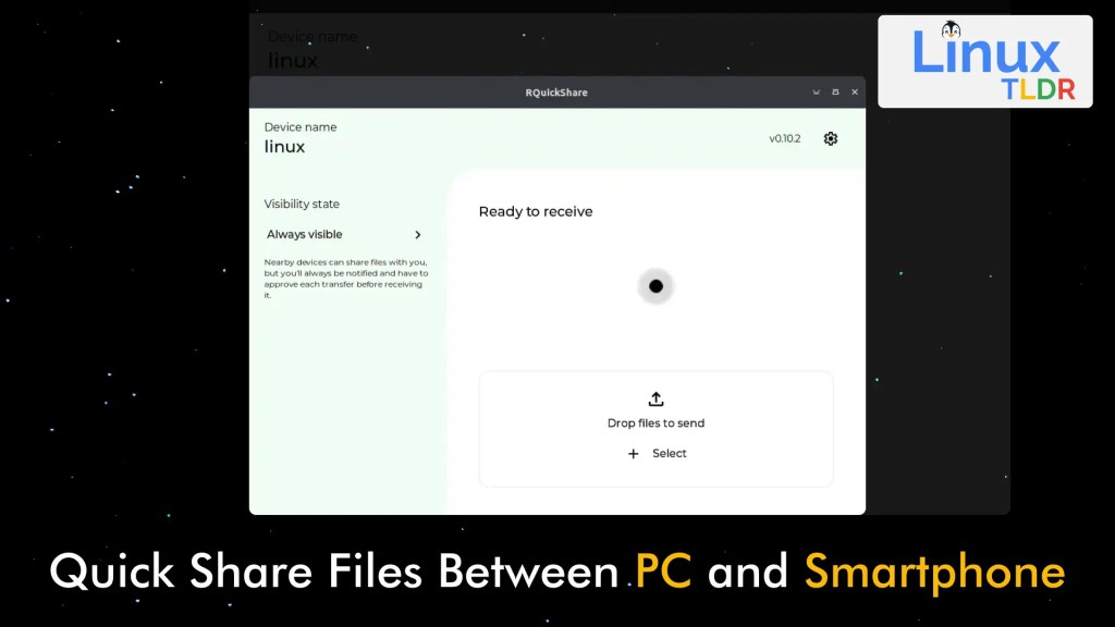 How to Install RQuickShare (NearbyShare/QuickShare) on Linux