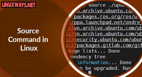 What Is Source Command In Linux How To Use It - Download Professional Landscape Illustration | Mobile