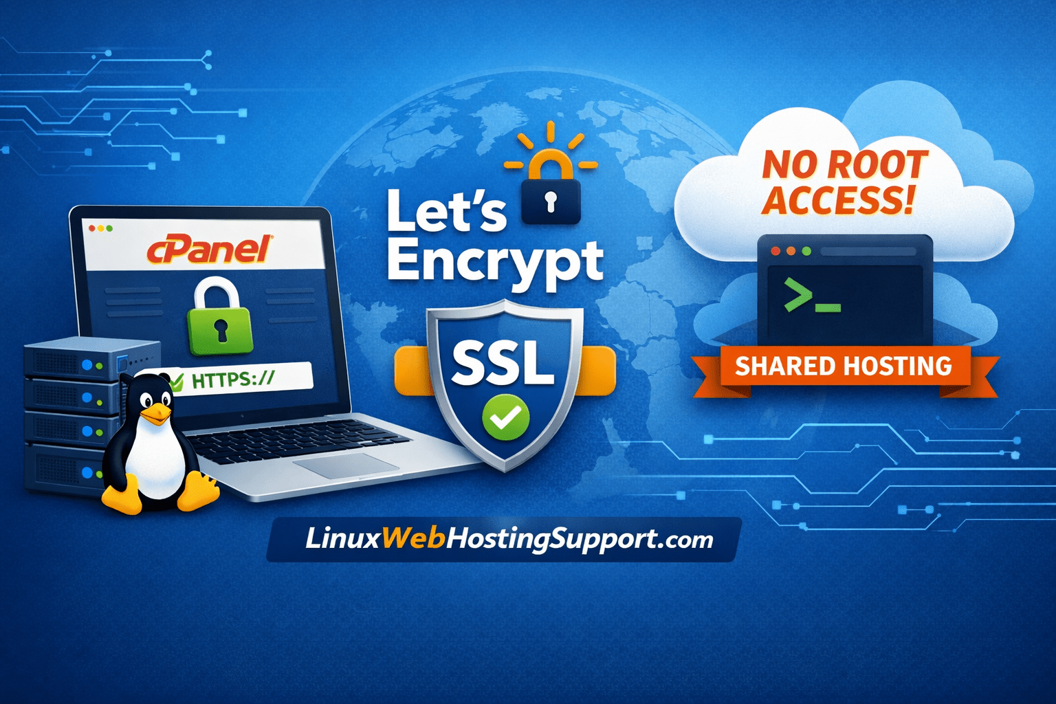 Install Let’s Encrypt SSL on cPanel shared hosting without root access
