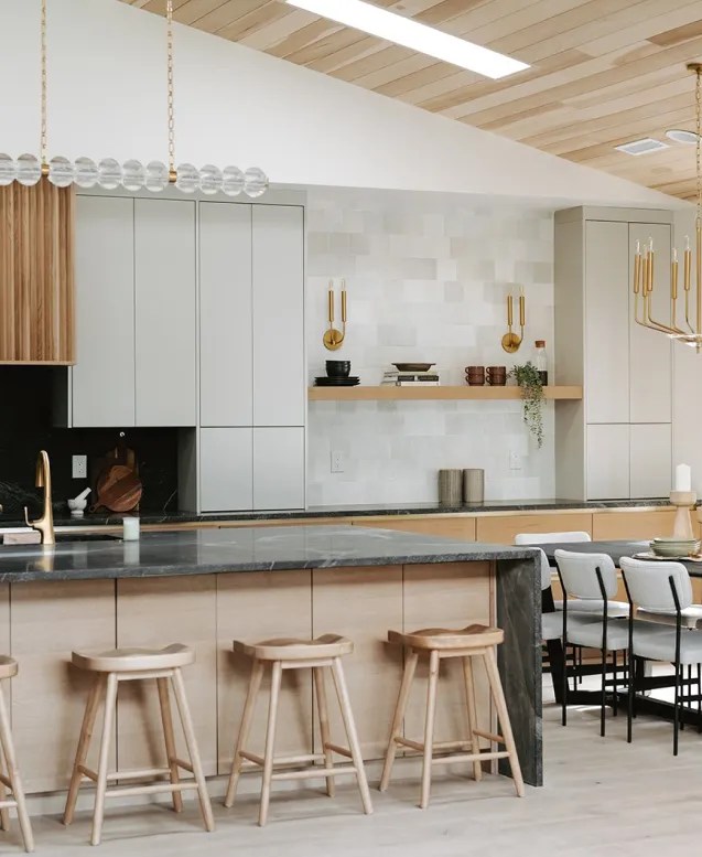 Custom Stonework kitchen