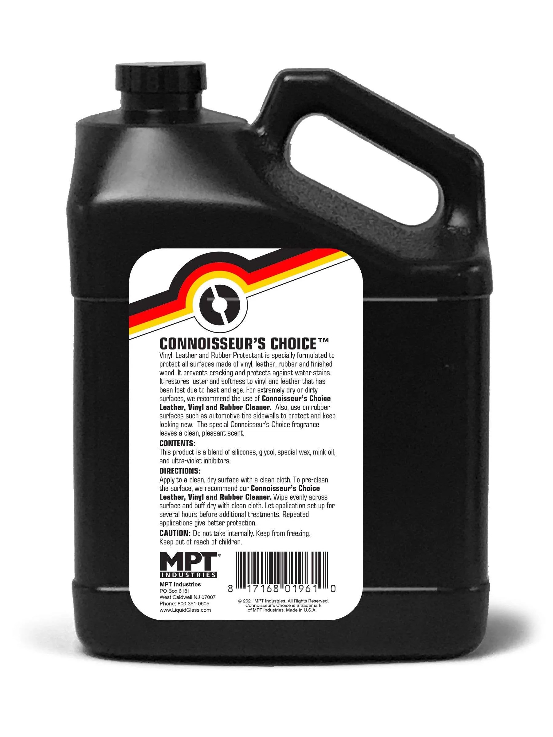 Connoisseur's Choice® Leather, Vinyl, Rubber Protectant 1 or 5