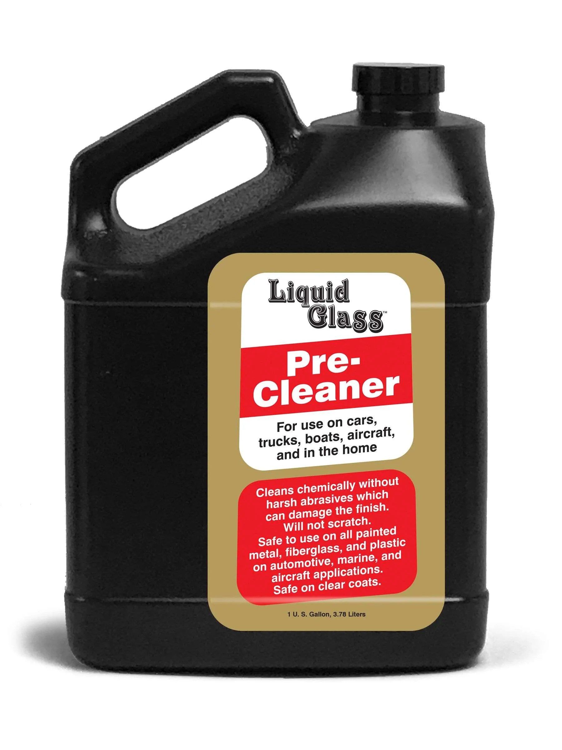 Liquid Glass PreCleaner, 1 gal. Liquid Glass