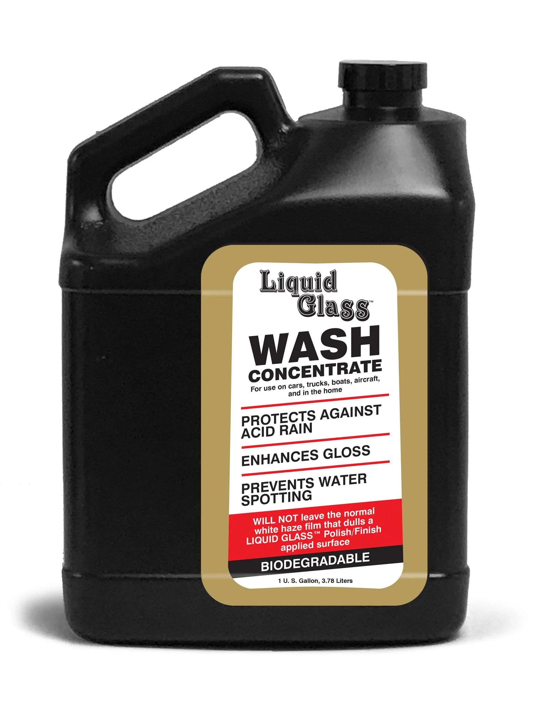 Liquid Glass Wash Concentrate, 1 gal. Liquid Glass