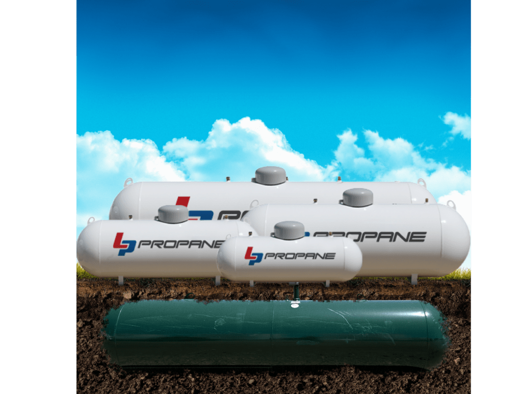 Propane tank size chart archives