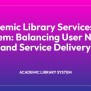 Academic Library Services As A System: Balancing User Needs And Service ...
