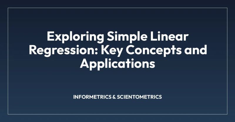 Understanding Simple Linear Regression Exploring Associations Course - Professional City Photo - Retina