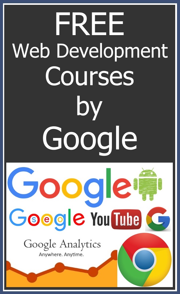 google web development course