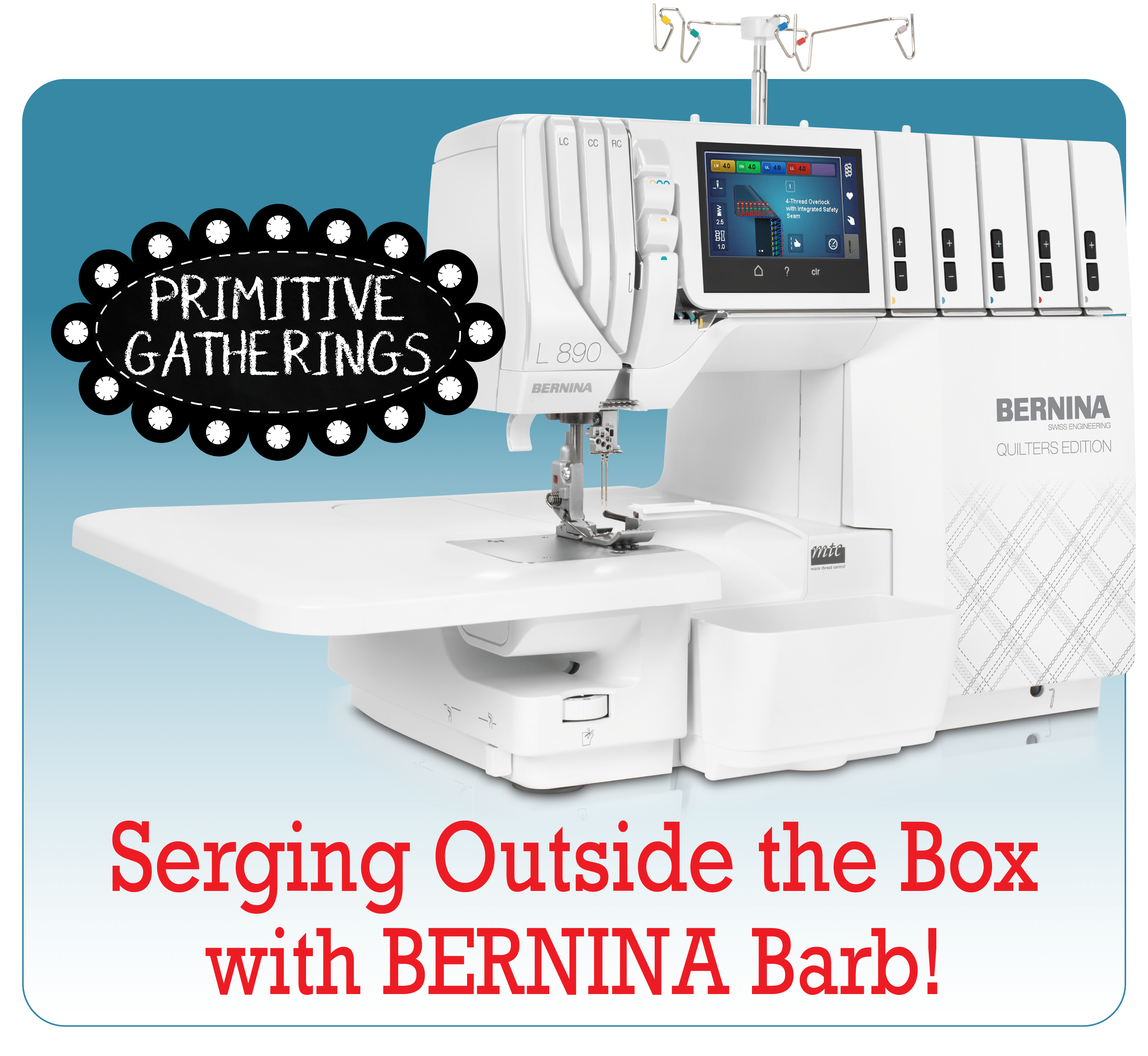 Serging Outside the Box with BERNINA Barb