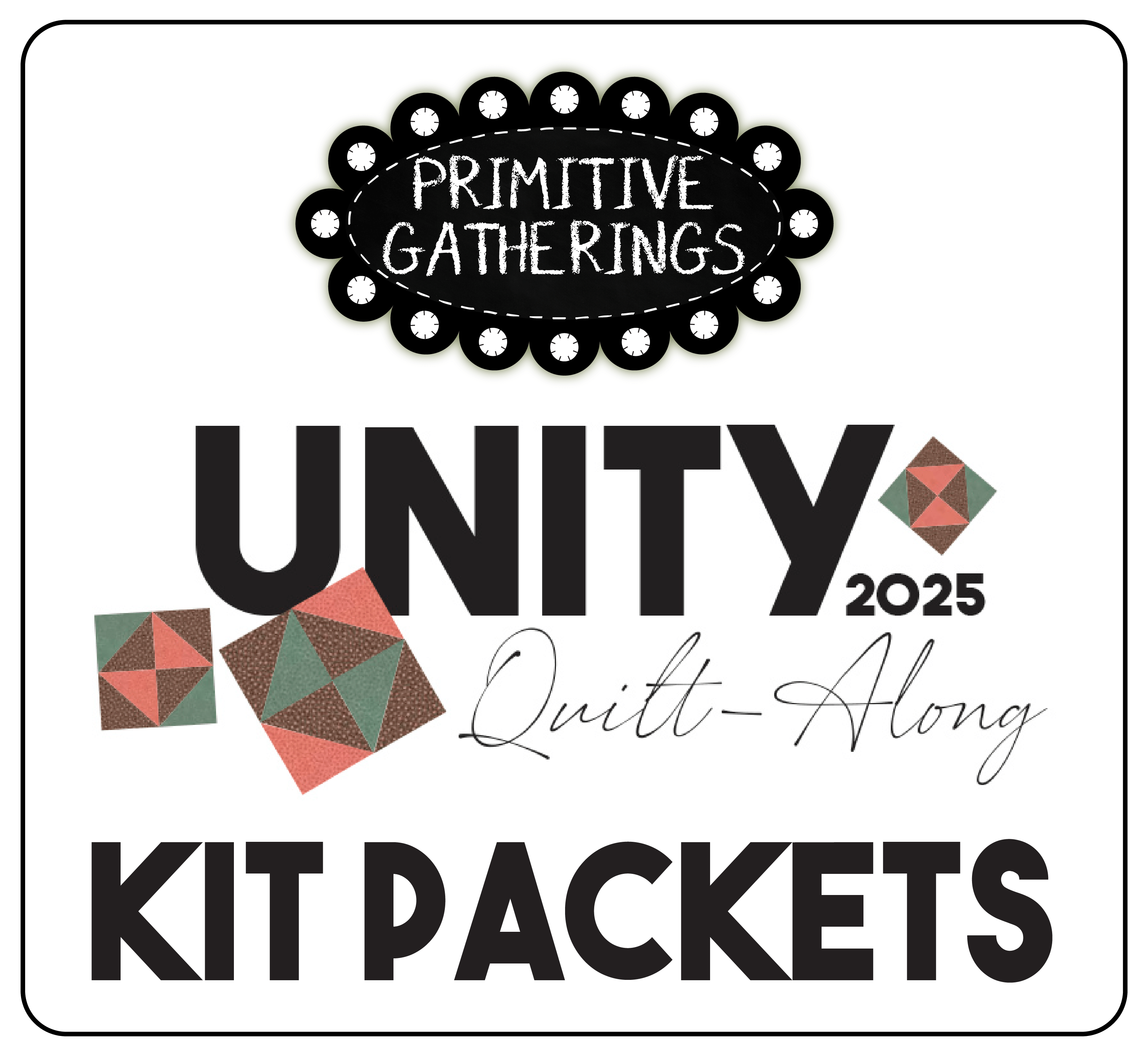 Unity Quilt-Along Kit Packets Are Available to Pre-Order NOW!