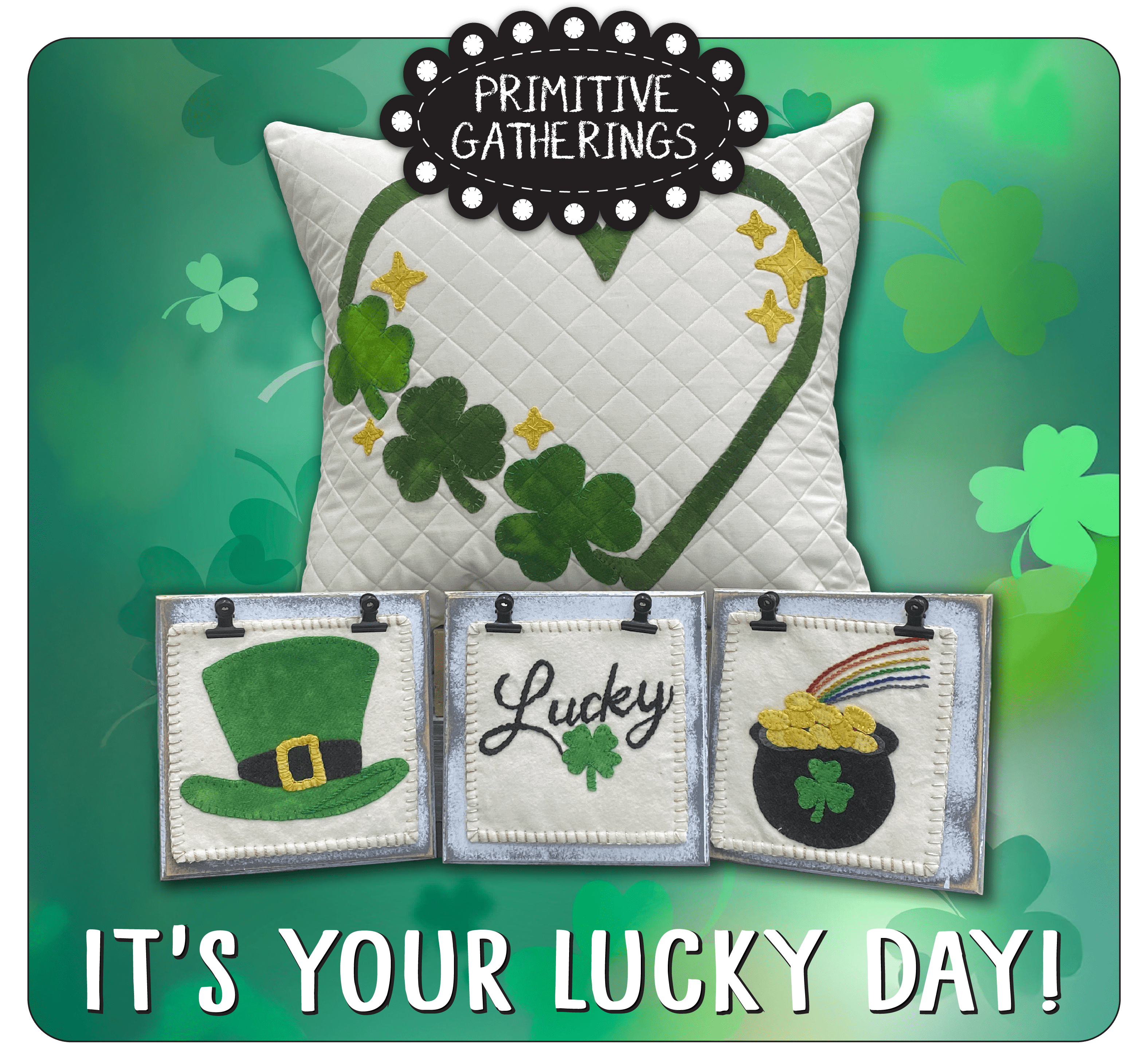 Love FREE PATTERNs? It’s Your Lucky Day!