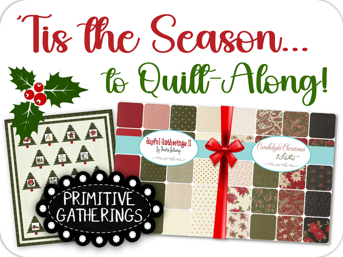‘Tis the Season to Quilt-Along!
