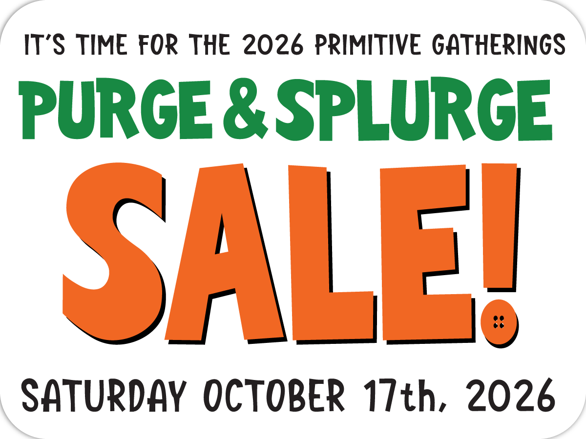 Time to Purge… and SPLURGE at The Gathering!